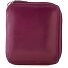  Geldbörse RFID Leder 10 cm Variante burgundy/sea
