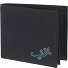  New Cryptan Geldbörse RFID Schutz 12 cm Variante schwarz-lizard 2.0 cyan