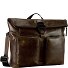  Porto Umhängetasche Leder 32 cm Variante graubraun