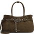  TAS Melina Schultertasche Leder 39 cm Variante oliv