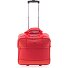  2100 2 Rollen Pilotentrolley 36 cm Laptopfach Variante red