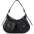  Mavery Schultertasche Leder 35 cm Variante noir