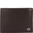  Metal CK Geldbörse RFID Schutz Leder 13 cm Variante dark brown