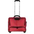  2 Rollen Businesstrolley 41 cm Laptopfach Variante rot
