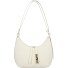  Goccia Schultertasche Leder 22 cm Variante panna 1