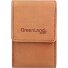  GreenLand NATURE Kreditkartenetui RFID Schutz Leder 7 cm Variante cognac2