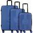  4 Rollen Kofferset 3-teilig Variante bleu