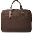  Nubuck Aktentasche Leder 41 cm Laptopfach Variante mocca