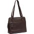  Belgrado Schultertasche Leder 32 cm Laptopfach Variante brown