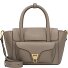  Double Beat Schultertasche Leder 21 cm Variante warm taupe