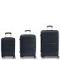  Midori 4-Rollen Kofferset 3tlg. Variante d.blue