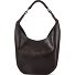  Pauline Schultertasche Leder 25 cm Variante dark taupe logo
