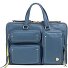  Pocket Aktentasche Leder 36 cm Laptopfach Variante denim blue