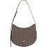  Hispani Schultertasche Leder 32 cm Variante taupe