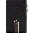  Stouo Geldbörse RFID Schutz Leder 6.5 cm Variante nero