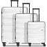  Travel 4-Rollen Kofferset 3-tlg. mit Dehnfalte Variante ice white metallic