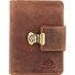  Vintage Geldbörse Leder 12,5 cm Variante brown