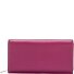  Geldbörse Leder 19 cm Variante fuchsia