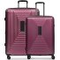  Essentials 14 4 Rollen Kofferset 2-teilig mit Dehnfalte Variante aubergine metallic