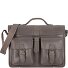  Nature Aktentasche Leder  40 cm Variante grey