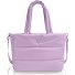  Puffer Shopper Tasche 43 cm Laptopfach Variante lavender