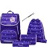  Ergojet Schulranzen-Set 6-teilig Variante lavender