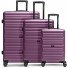  Essentials 08 3-SET 4 Rollen Kofferset 3-teilig Variante purple