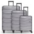  Travel 4-Rollen Kofferset 3-tlg. mit Dehnfalte Variante arctic silver metallic