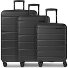  Munich 4.0 4 Rollen Kofferset 3-teilig mit Dehnfalte Variante black dull