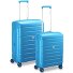  Starlight 3.0 4 Rollen Kofferset 2-teilig mit Dehnfalte Variante bluette