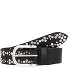  Nietengürtel Leder Variante schwarz | 85 cm