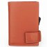  SecWal 1 Kreditkartenetui Geldbörse RFID Leder 9 cm Variante orange