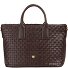  Jaqueline Shopper Tasche Leder 28 cm Variante coffee brown