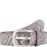  Gürtel Leder Variante braun- metallic | 95 cm