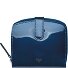  Carrara Geldbörse RFID Schutz Leder 10 cm Variante blau
