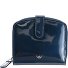  Carrara Geldbörse RFID Schutz Leder 10 cm Variante blau
