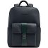  Materia Daypack Leder 48 cm Laptopfach Variante blue-green