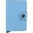  Miniwallet Kreditkartenetui RFID Leder 6 cm Variante yard sky blue