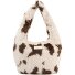  Letje Schultertasche 47 cm Variante cow white & brown