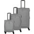  Umbria 4 Rollen Kofferset 3-teilig mit Dehnfalte Variante smoky grey