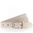  Gürtel Variante dunkle vanille | 80 cm