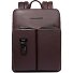  Harper Daypack Leder 38 cm Laptopfach Variante dark brown