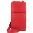  Nappa Handytasche RFID Leder 8 cm Variante rot