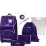  Ergoplus Schulranzen-Set 8-teilig Variante violet
