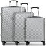  Paradise 2.0 4 Rollen Kofferset 3-teilig mit Dehnfalte Variante stone grey