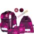  Ergolite Schulranzen-Set 8-teilig Variante berry cosmos