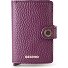  Miniwallet Kreditkartenetui RFID Schutz Leder 6.5 cm Variante grape