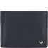  Polo Geldbörse RFID Schutz Leder 12.5 cm Variante marineblau