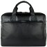  Comet Aktentasche Leder 42 cm Laptopfach Variante schwarz