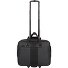  2 Rollen Businesstrolley 46 cm Laptopfach Variante schwarz